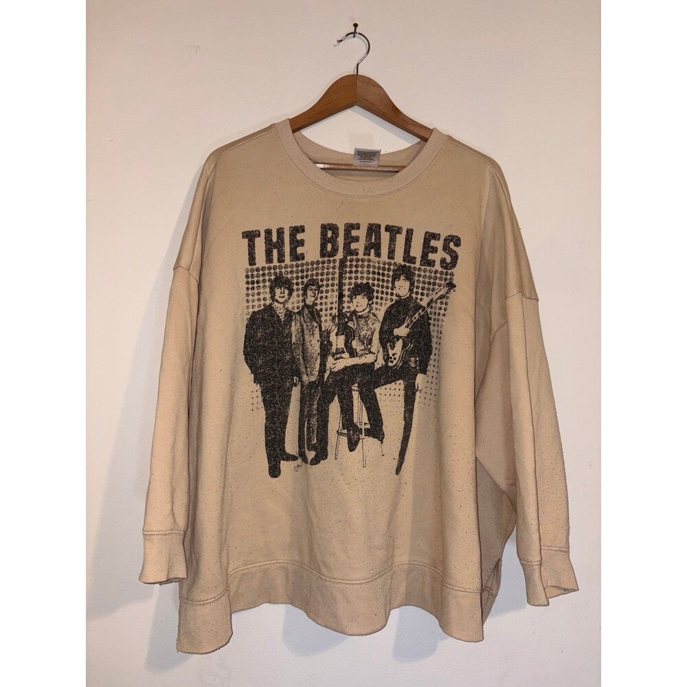 The Beatles Tan Long Sleeve Shirt - Size 4X